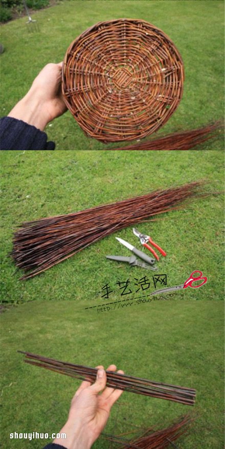 藤編籃子的方法 純手工編織籃子的步驟圖解 -  itrip.net.cn