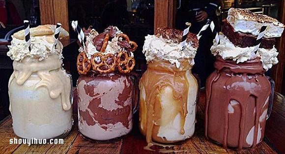巨無霸Milkshake 讓女孩為之瘋狂的甜點！ -  itrip.net.cn