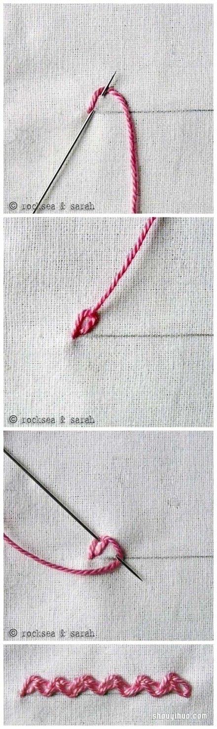 簡單手工刺繡的繡法 包括樹葉和中國風(fēng)花紋 -  itrip.net.cn