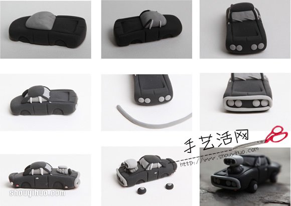 紀(jì)念Paul：軟陶粘土DIY制作硬線條汽車 -  itrip.net.cn