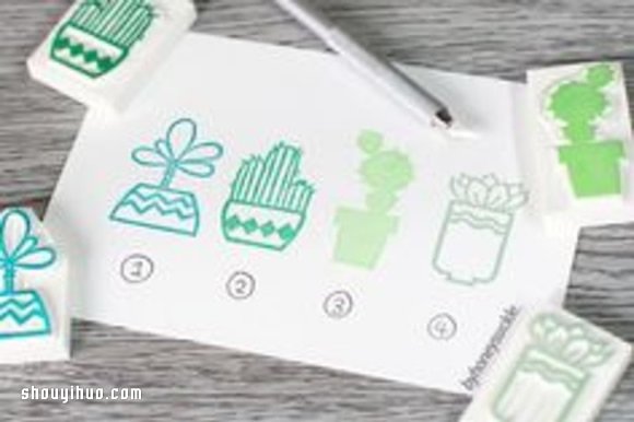 40款橡皮圖章手工DIY教程 總有一款適合你！ -  itrip.net.cn