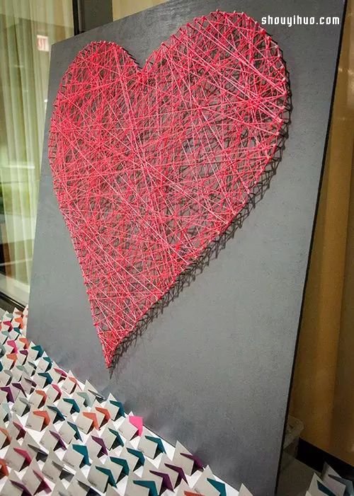 String Art藝術(shù) 利用釘子和線(xiàn)DIY裝飾畫(huà) -  itrip.net.cn