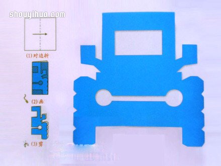 適合3-5歲幼兒的簡易剪紙教程圖解 -  itrip.net.cn