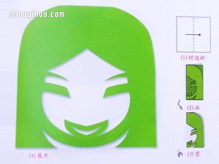適合3-5歲幼兒的簡易剪紙教程圖解 -  itrip.net.cn