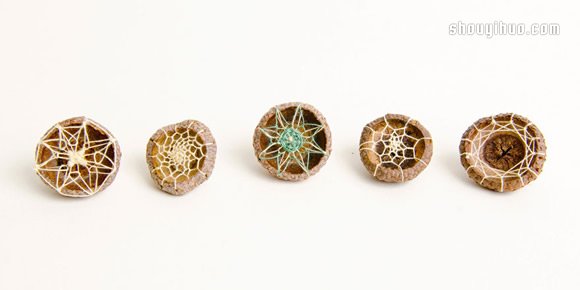 落葉上的美麗刺繡 下次路上不妨拾起一片落葉帶回家 -  itrip.net.cn