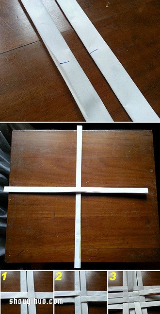 紙條編收納筒/筆筒的方法詳細步驟圖 -  itrip.net.cn