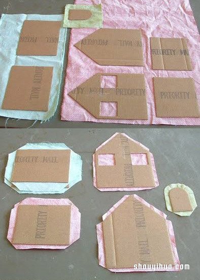 娃娃屋的制作方法 可愛小房子模型手工DIY -  itrip.net.cn