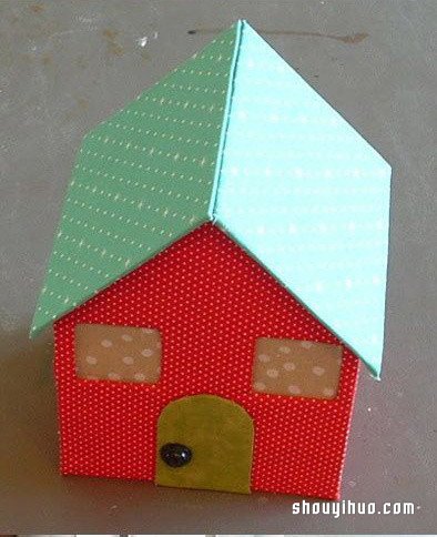 娃娃屋的制作方法 可愛小房子模型手工DIY -  itrip.net.cn