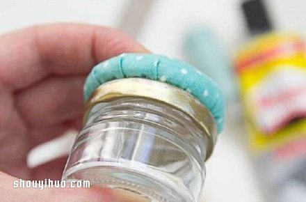 廢棄玻璃罐D(zhuǎn)IY制作可愛針插的方法步驟 -  itrip.net.cn