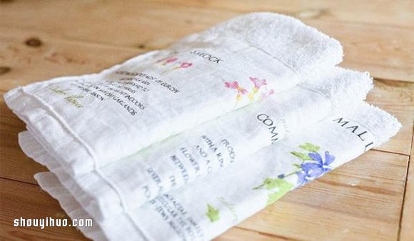白色棉毛巾改造方法圖解 讓你從此愛(ài)上洗臉 -  itrip.net.cn