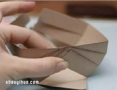 紙盒廢物利用 折紙制作帶拉手的收納盒圖解 -  itrip.net.cn