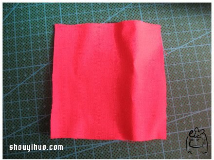 手工布藝櫻花胸針的DIY制作方法圖解教程 -  itrip.net.cn