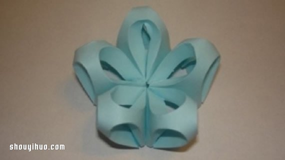 立體花球折紙步驟圖解 卡紙折花球的折法教程 -  itrip.net.cn