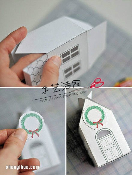 圣誕禮品盒制作方法 春節(jié)禮物盒制作圖解教程 -  itrip.net.cn