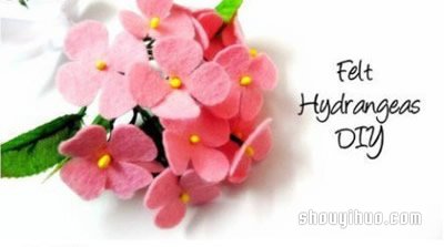 不織布小花制作方法 手工布藝花束制作圖解 -  itrip.net.cn