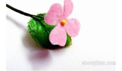 不織布小花制作方法 手工布藝花束制作圖解 -  itrip.net.cn