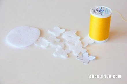 布藝花朵發(fā)帶發(fā)卡制作 韓式帶花發(fā)帶發(fā)卡DIY -  itrip.net.cn
