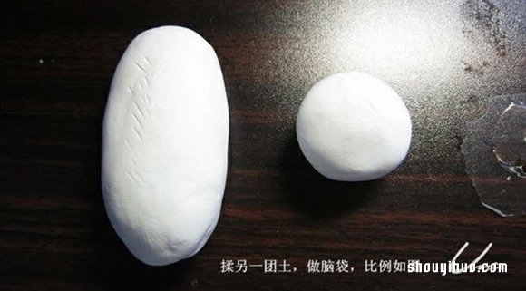 粘土白熊手工制作教程 粘土DIY北極熊步驟圖解 -  itrip.net.cn