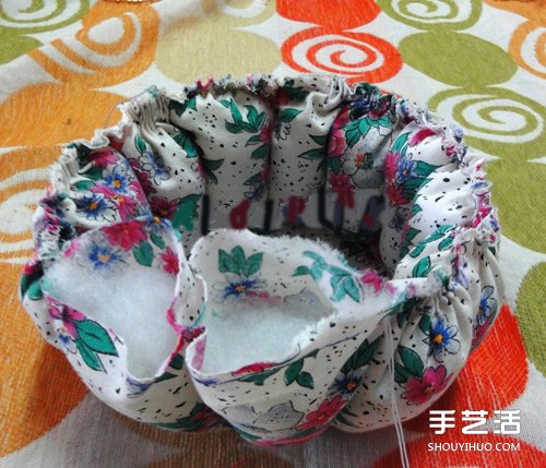 布藝南瓜收納籃的DIY制作方法詳細(xì)圖解教程 -  itrip.net.cn
