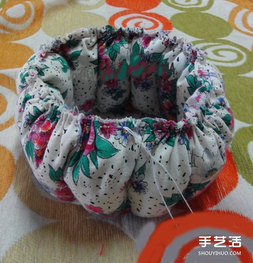 布藝南瓜收納籃的DIY制作方法詳細(xì)圖解教程 -  itrip.net.cn