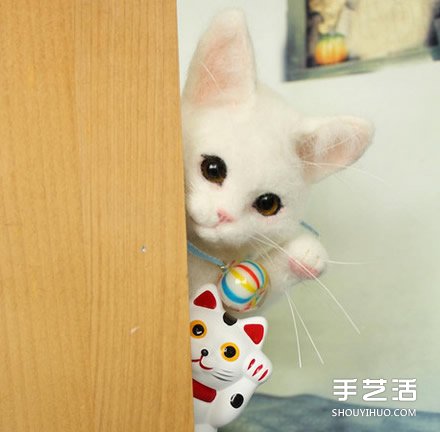 純手工制作羊毛氈貓咪玩偶 哪只最投你緣呢？ -  itrip.net.cn