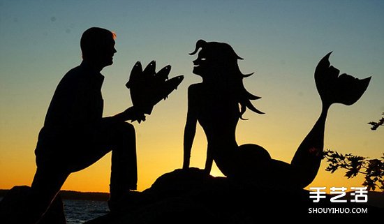 瓦楞紙板加夕陽(yáng) 創(chuàng)造出趣味十足的剪影效果 -  itrip.net.cn