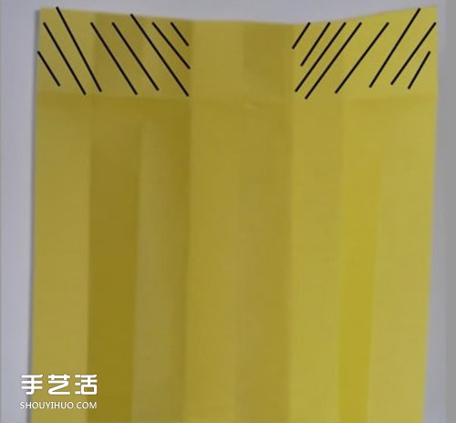 折紙蠟燭的方法圖解 手工紙蠟燭的折法教程 -  itrip.net.cn