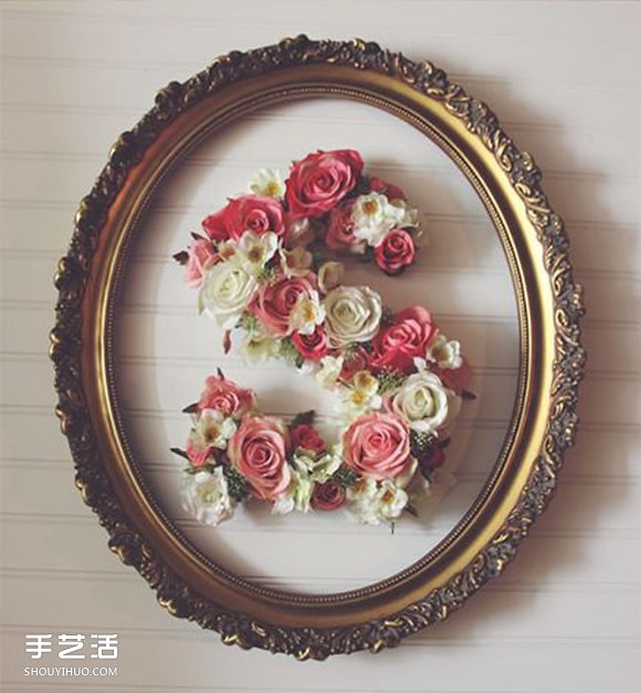 相框花藝裝飾品手工制作 花藝裝飾畫DIY教程 -  itrip.net.cn