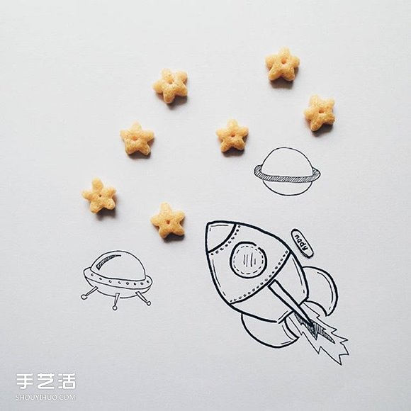 小時候最愛的零食創(chuàng)意DIY 令人驚喜的逗趣插畫 -  itrip.net.cn