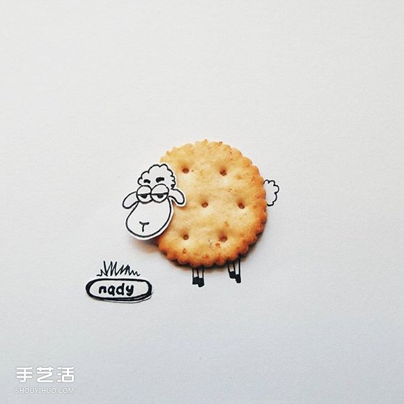 小時候最愛的零食創(chuàng)意DIY 令人驚喜的逗趣插畫 -  itrip.net.cn