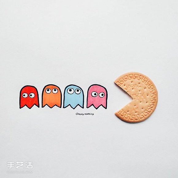 小時候最愛的零食創(chuàng)意DIY 令人驚喜的逗趣插畫 -  itrip.net.cn