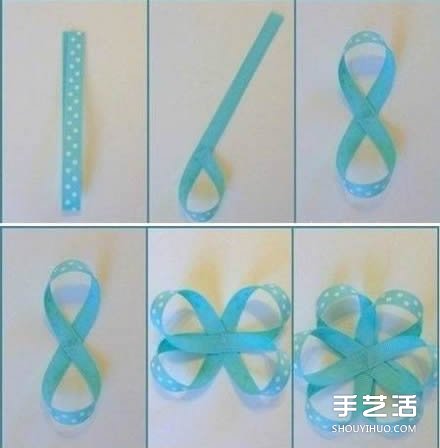 緞帶花制作DIY教程 緞帶花朵的做法圖解 -  itrip.net.cn
