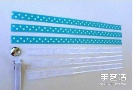 緞帶花制作DIY教程 緞帶花朵的做法圖解 -  itrip.net.cn