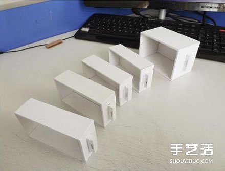 紙箱廢物利用手工制作好用的柜子的過程圖解 -  itrip.net.cn