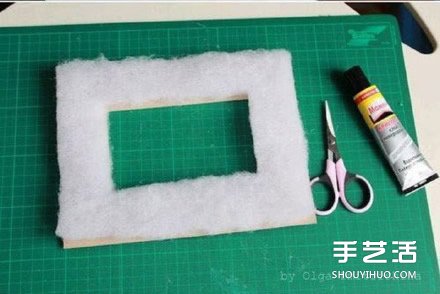 布藝相框制作教程 制作布藝相框的方法圖解 -  itrip.net.cn