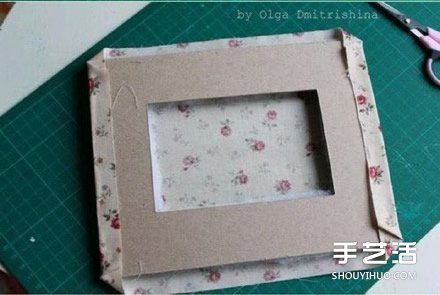 布藝相框制作教程 制作布藝相框的方法圖解 -  itrip.net.cn