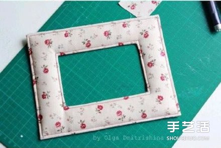 布藝相框制作教程 制作布藝相框的方法圖解 -  itrip.net.cn
