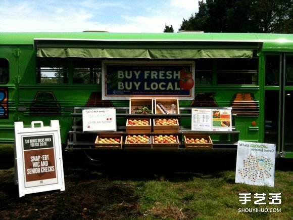 廢舊巴士/貨車改造成商店 外觀上就充滿吸引力 -  itrip.net.cn
