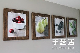 舊物改造方式的照片布置DIY 將家打扮美美的 -  itrip.net.cn