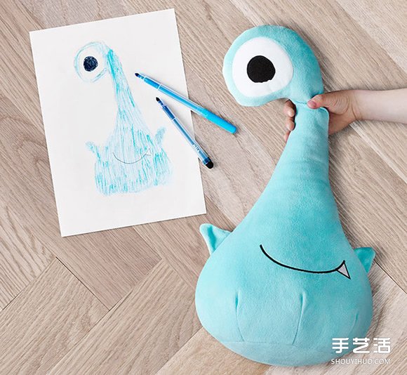 想像成真！IKEA將孩子們的畫制作成毛絨玩具 -  itrip.net.cn
