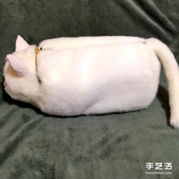 超逼真羊毛氈貓肩包 今天就帶著我的貓出門吧 -  itrip.net.cn