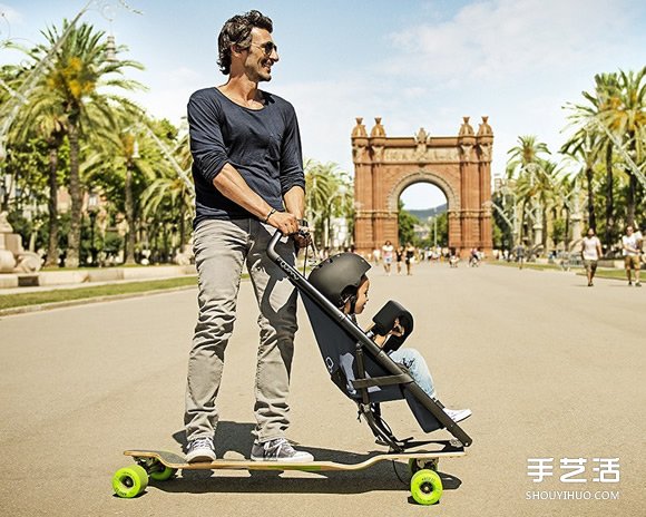 Longboardstroller 滑版兒童推車設計 -  itrip.net.cn