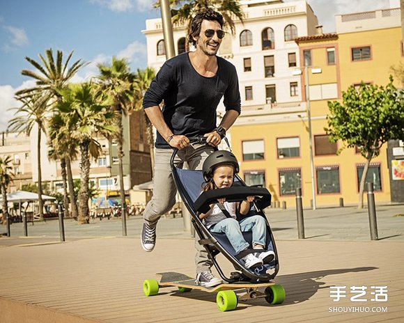 Longboardstroller 滑版兒童推車設計 -  itrip.net.cn