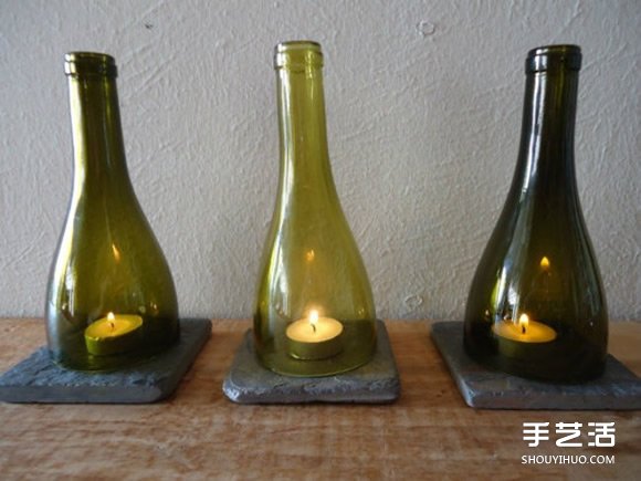 紅酒瓶廢物利用的方法 DIY好玩實用家居用品 -  itrip.net.cn