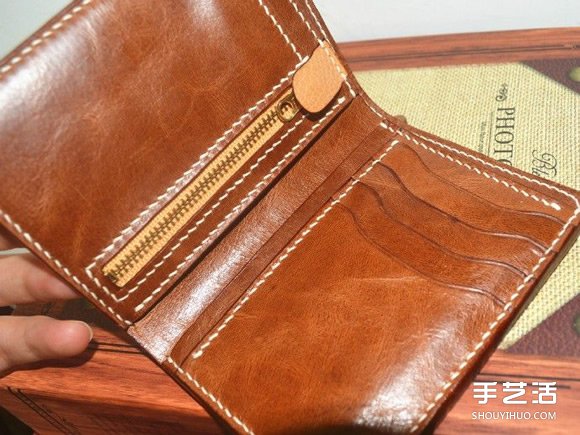 皮質(zhì)錢包DIY制作圖解 手工真皮錢包制作教程 -  itrip.net.cn