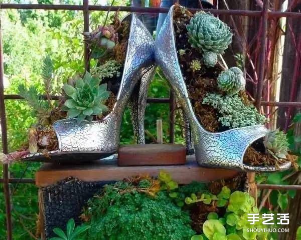 廢舊物品手工DIY制作花盆的創(chuàng)意大全 -  itrip.net.cn