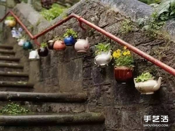 廢舊物品手工DIY制作花盆的創(chuàng)意大全 -  itrip.net.cn