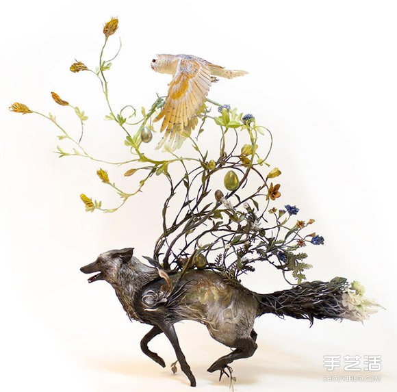 Ellen Jewett 用陶瓷捕捉野生動(dòng)物的優(yōu)雅靈性 -  itrip.net.cn