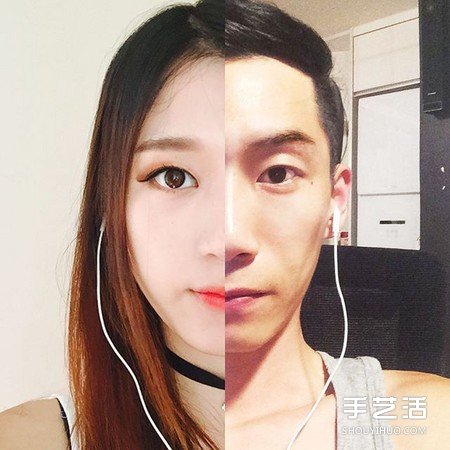 一半是你一半是我 超浪漫的異地情侶合照 -  itrip.net.cn