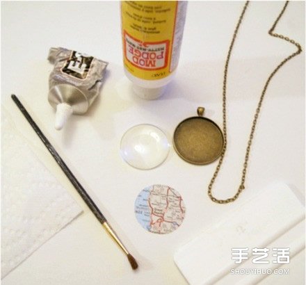 水晶滴膠項(xiàng)鏈制作方法 滴膠項(xiàng)鏈?zhǔn)止IY教程 -  itrip.net.cn